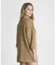 Camisola oversize perfurada