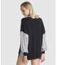 Camisola LOVE mangas em lantejoulas