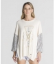 Camisola LOVE mangas em lantejoulas