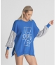 Camisola LOVE mangas em lantejoulas