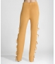 Calça com pontas de fio