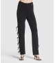 Calça com pontas de fio