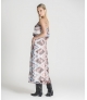 Vestido étnico detalhe com renda