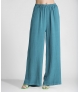 Calça lisa larga