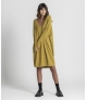 Vestido decote em v com brilho