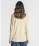 Camisola decote em v brilho