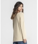 Camisola decote em v brilho