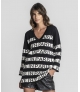 Camisola riscas love in paris