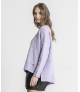 Camisola jacquard ruga em relevo