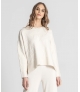Camisola jacquard ruga em relevo