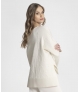 Camisola jacquard ruga em relevo