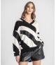 Camisola bordado lantejoulas