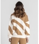 Camisola bordado lantejoulas