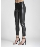 Legging em napa fecho lateral