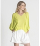 Blusa manga franzida