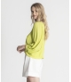 Blusa manga franzida