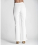 Calça com fecho lateral