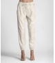 Calça jogger com cordão