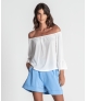 Blusa ombros descobertos