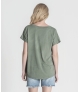 T-Shirt estampado dourado