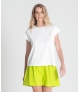 T-Shirt com chapa (R) brilhante
