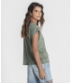 T-Shirt com chapa (R) brilhante