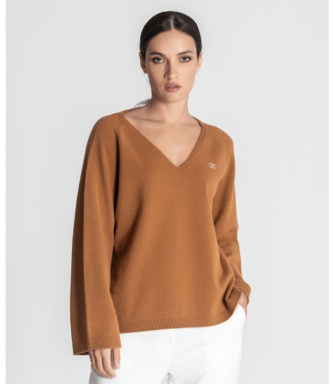Camisola com detalhe (R) brilhante