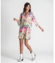Vestido animal print