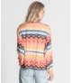 Blusa mangas em balão