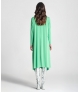 Vestido fino decote em V