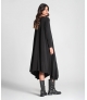 Vestido fino decote em V