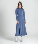 Vestido gola alta