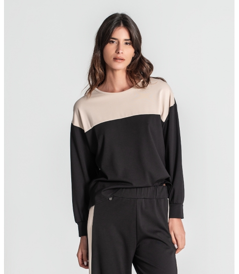 Camisola decote redondo