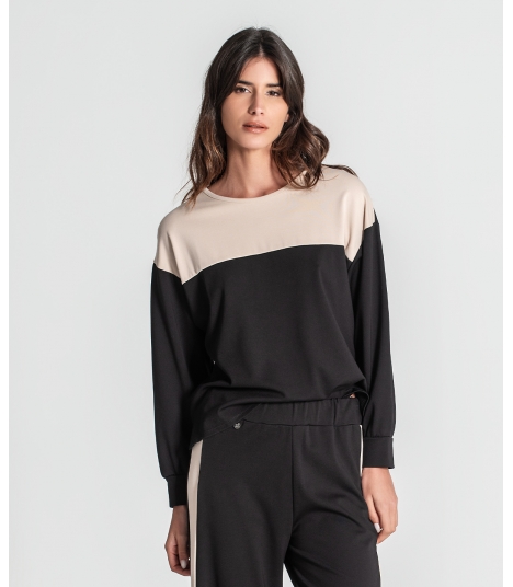 Camisola decote redondo