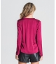 Blusa decote em v manga comprida