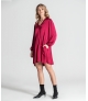 Vestido decote em v curto