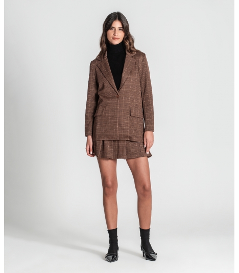 Blazer pied-de-poule