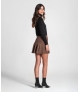 Mini saia pied-de-poule