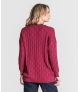 Camisola perfurada sem renda