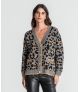 Casaco animal print