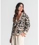 Casaco animal print