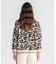 Casaco animal print