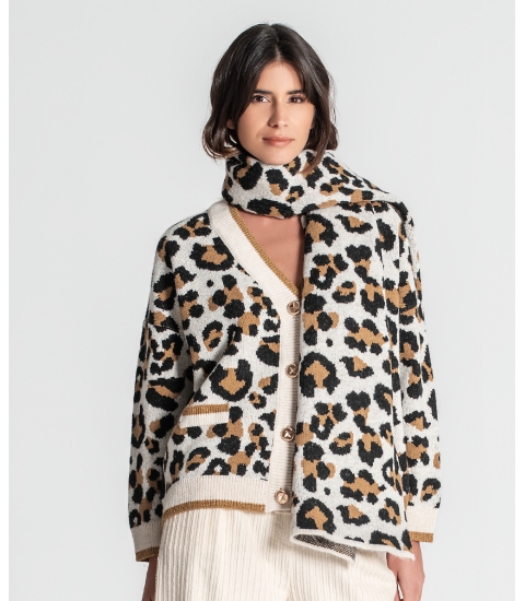 Cachecol animal print