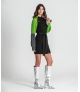 Vestido colorblock