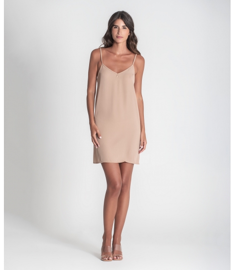 Vestido básico alças