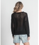 Camisola perfurada com estrela