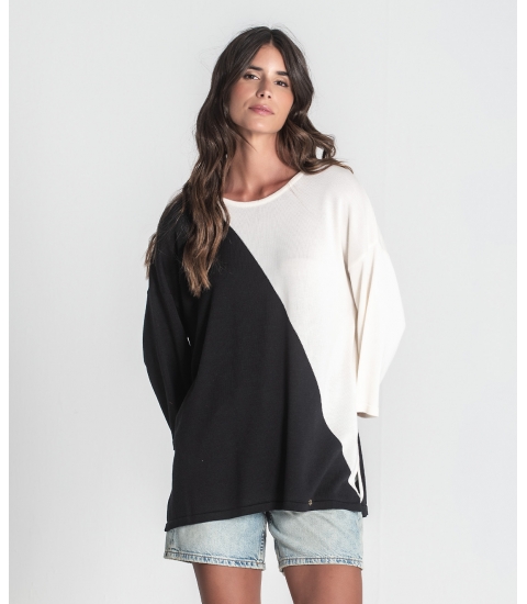 Camisola bicolor