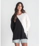 Camisola bicolor