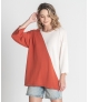 Camisola bicolor