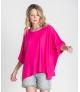 Camisola oversize decote redondo